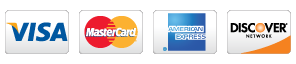 VISA MasterCard AmEx Discover