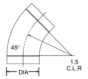 Spiral Pipe Elbows